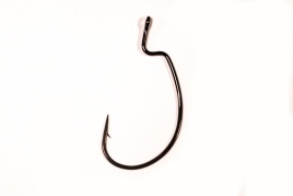 Крючок офсетный "Сезон Рыбалки" WORM HOOK "J", №1 (4 шт)