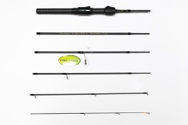 BLACK ADDER NANO TRAVEL 168 см 6 section (H10 +1 Fuji), 0.3-0.8g, Slow, Solid