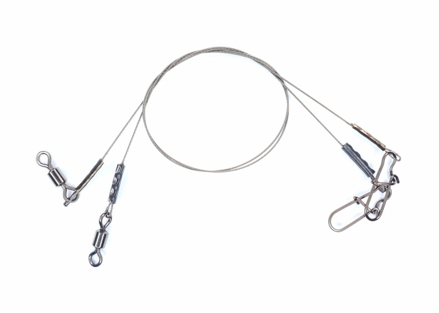 Поводок "Сезон Рыбалки" 1 Х 7, 12 lb/0,28 мм (5,44 кг) Никель-Титан, 20 см. (1 шт.) фото 4