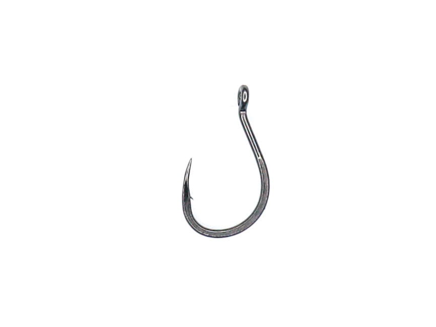 Крючок "Сезон Рыбалки" KM108 №10 с ушком, покрытие D/BK (9 шт) фото 1
