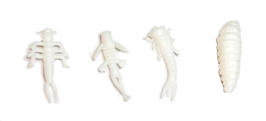 "Сезон Рыбалки" NANO MIX B, 2,0 см (0,8'') цвет 001 белый (уп 16 шт) фото 1