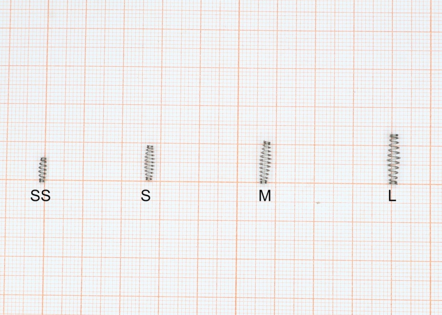 Пружинка на цевьё крючка (для пасты и пр.) S (упак. 8 шт) фото 2