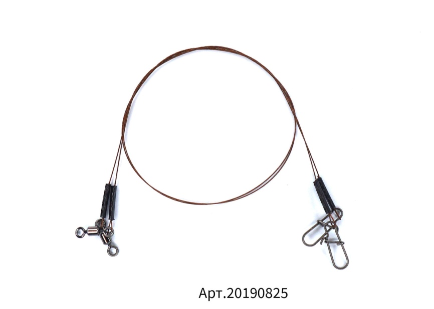 Поводок "Сезон Рыбалки" AFW 1Х19, тест 12 кг, 25 см (2 шт.) фото 4