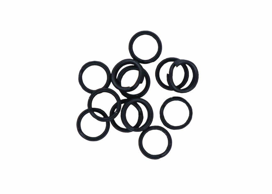 Кольцо заводное тёмное матовое, ф 3,5 мм ( 3 кг), (упак. 20 шт) фото 1