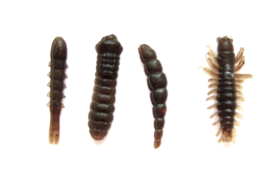 "Сезон Рыбалки" NANO MIX B, 2,0 см (0,8'') цвет 105 травяной (уп 16 шт) фото 1