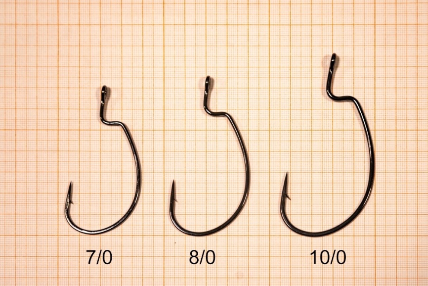 Крючок офсетный "Сезон Рыбалки" BIG WINNER, №8/0 (3 шт) фото 1