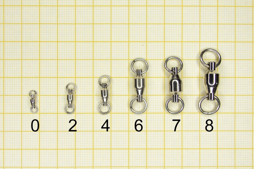 Вертлюжок-подшипник с глухим кольцом. №4 (50 кг) , (упак. 2 шт.) фото 2