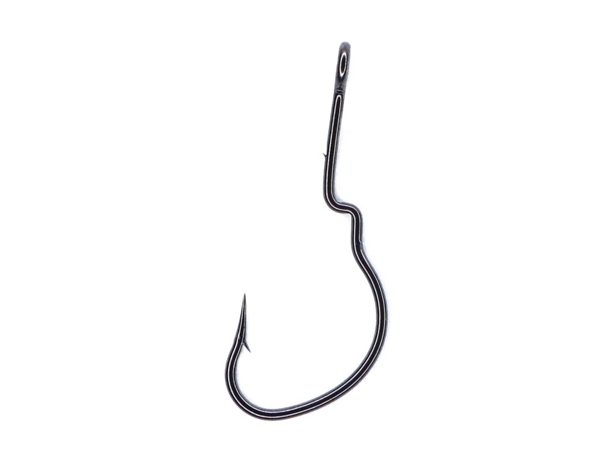 Крючок офсетный "Сезон Рыбалки" DOUBLE LOCK WORM, №2 (4 шт) фото 1