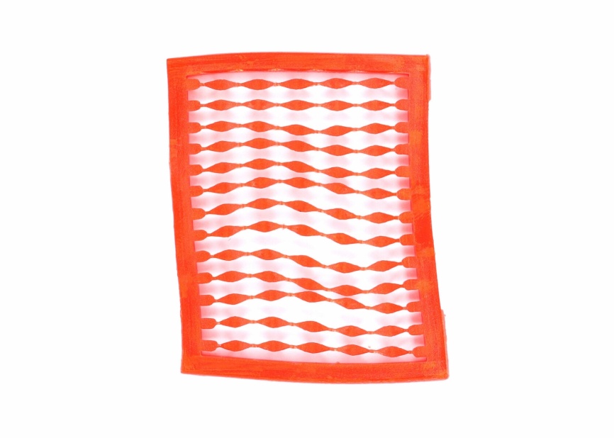 Мягкие стопоры на рамке, красные (1х65 шт.) фото 1