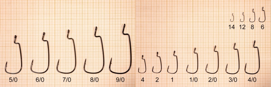 Крючок офсетный "Сезон Рыбалки" "BB" HOOK, №8 (5 шт) фото 1