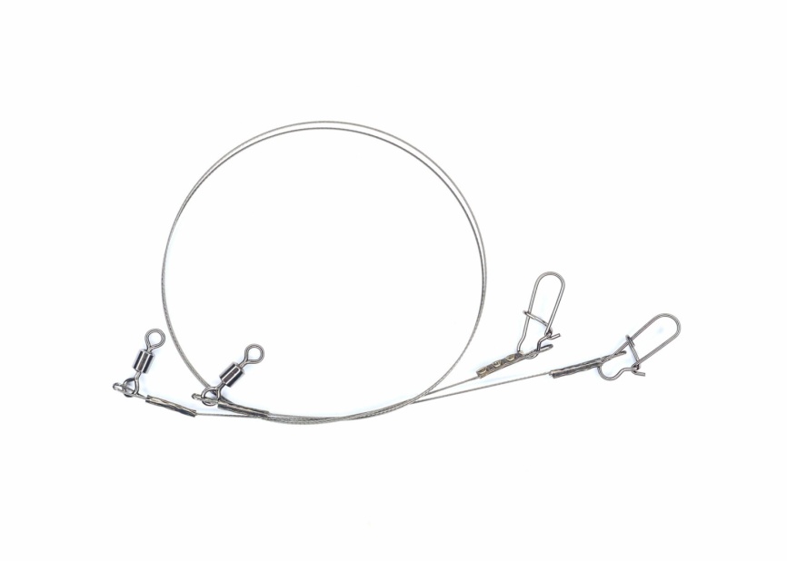 Поводок "Сезон Рыбалки" 1 Х 7, 12 lb/0,28 мм (5,44 кг) Никель-Титан, 20 см. (1 шт.) фото 2