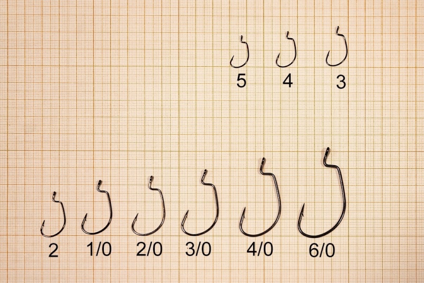 Крючок офсетный "Сезон Рыбалки" WORM HOOK "J", №5 (4 шт) фото 2