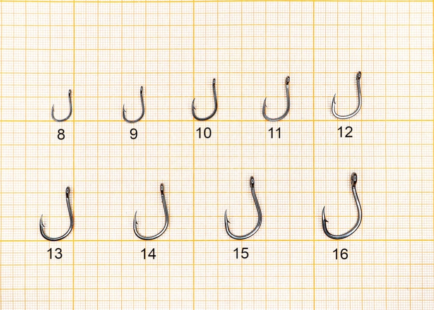 Крючок "Сезон Рыбалки" 4X-ISEAMA-RING №15 с ушком, покрытие BN (5 шт) фото 2