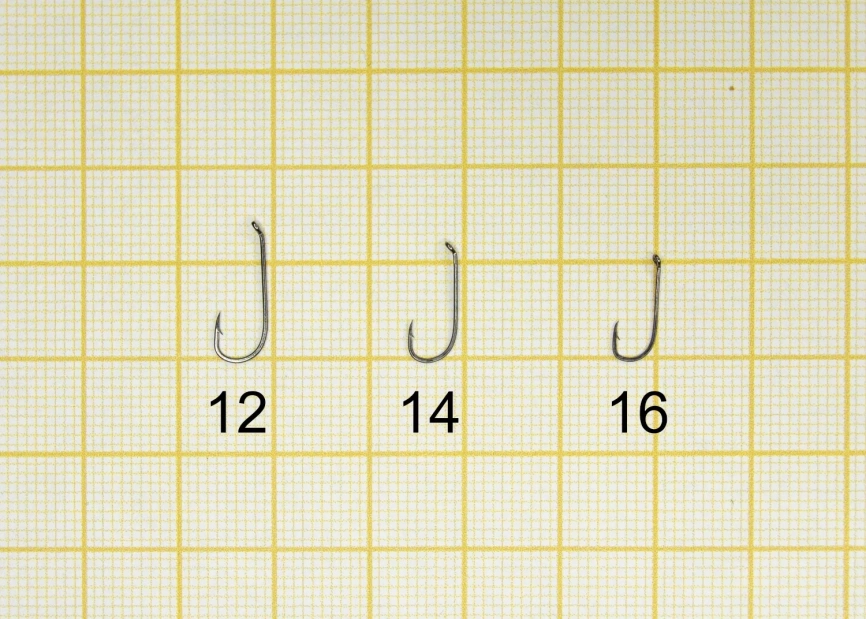 Крючок "Сезон Рыбалки" KM011 №12 с ушком, покрытие BN (8 шт) фото 3