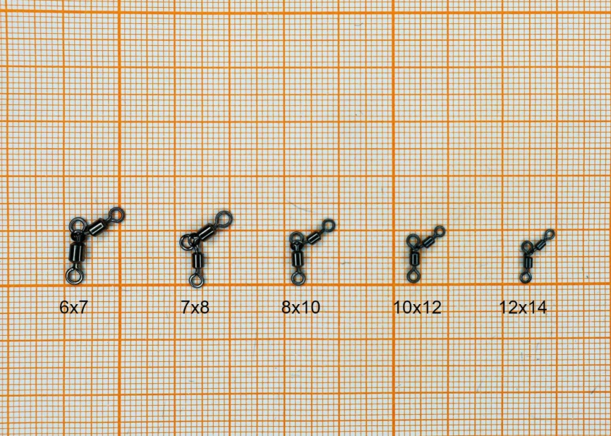 Вертлюжок цилиндрический на два направления, № 12x14 (4 кг), (упак. 7 шт) фото 2