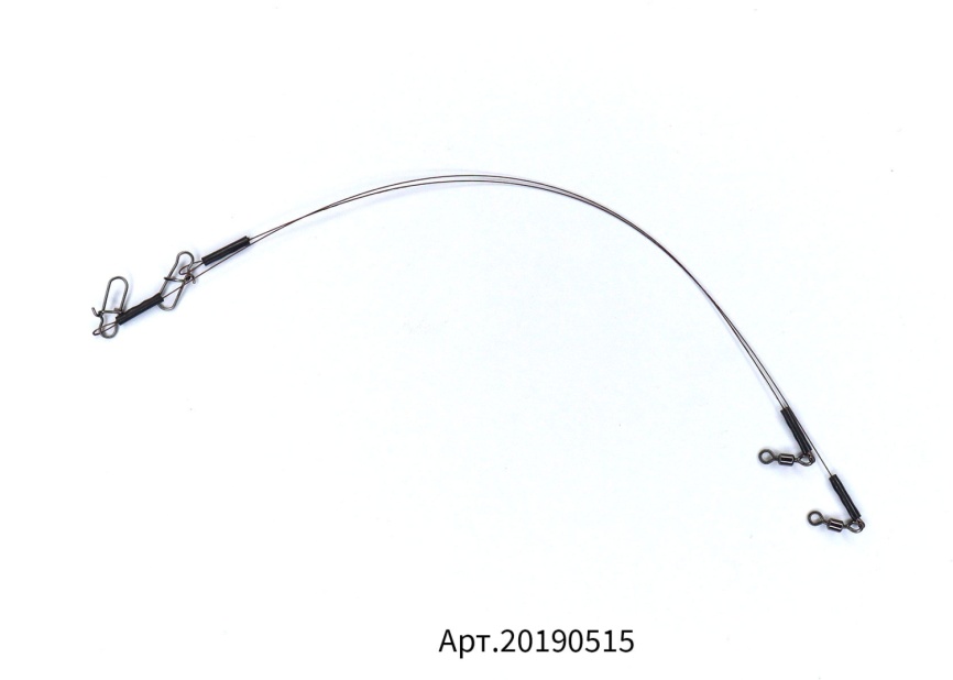 Поводок "Сезон Рыбалки" AFW 1Х19, тест 12 кг, 25 см (2 шт.) фото 2