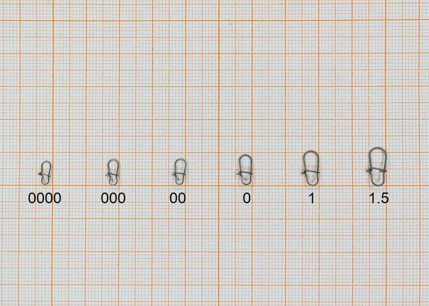 Застежка Round Nice, №00 (8 кг), (упак. 8 шт) фото 2