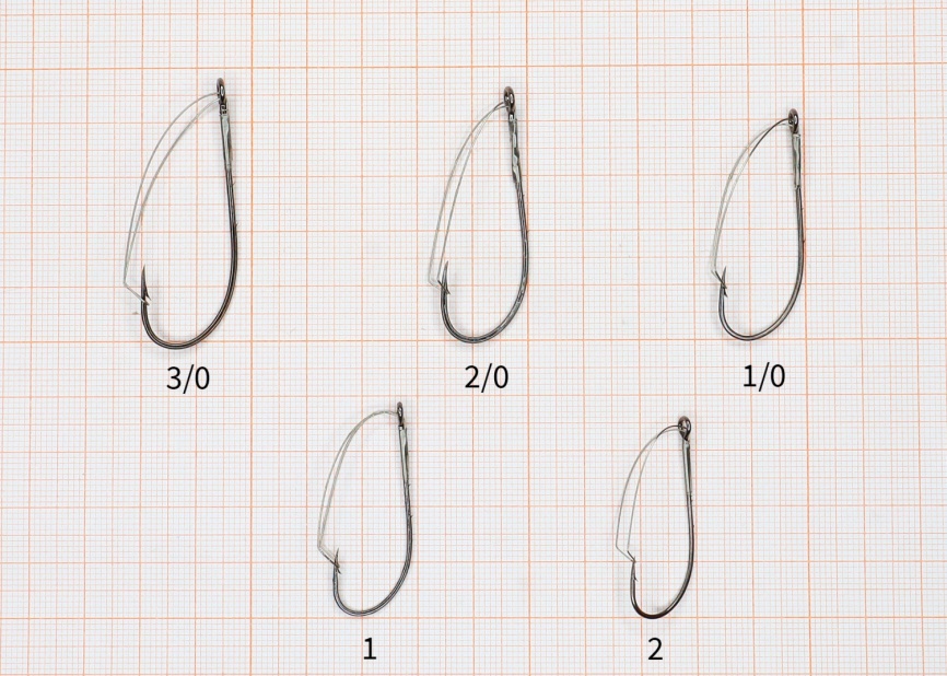 Крючок незацепляйка "Сезон Рыбалки" WEEDLESS SINGLE №1, (упак. 3 шт) фото 2