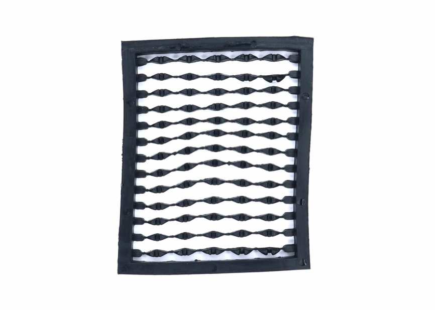 Мягкие стопоры на рамке, чёрные (1х65 шт.) фото 1