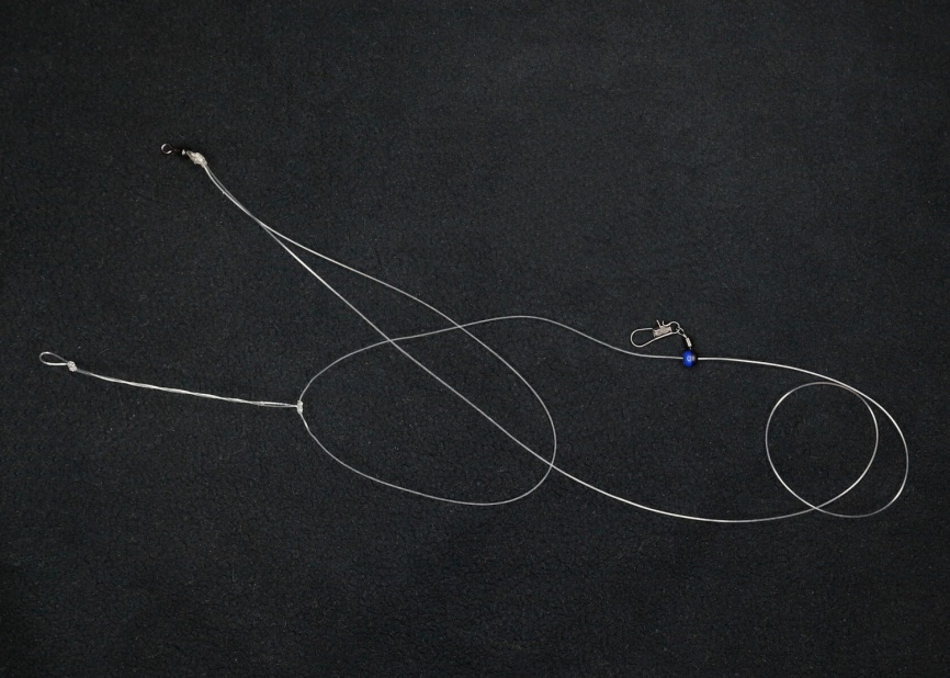 Оснастка "Сезон Рыбалки" фидерная "Озеро" асимметричная петля. Бесцветная фото 1